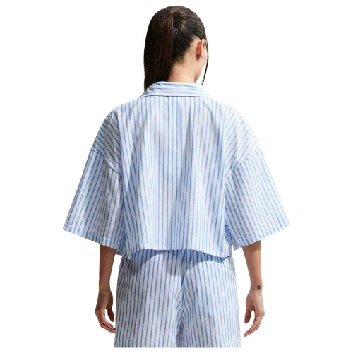 Nike Γυναικείο πουκάμισο Sportswear Chill Poplin Oversized Striped Shirt